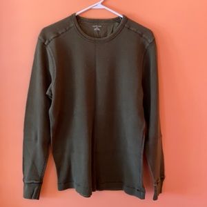 Lands’ End Waffle Crew Shirt